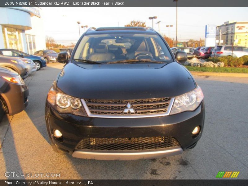 Labrador Black Pearl / Black 2008 Mitsubishi Outlander XLS 4WD