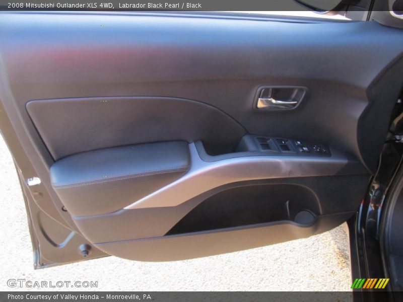 Labrador Black Pearl / Black 2008 Mitsubishi Outlander XLS 4WD