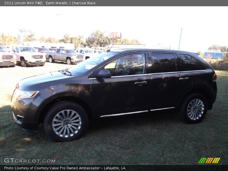 Earth Metallic / Charcoal Black 2011 Lincoln MKX FWD