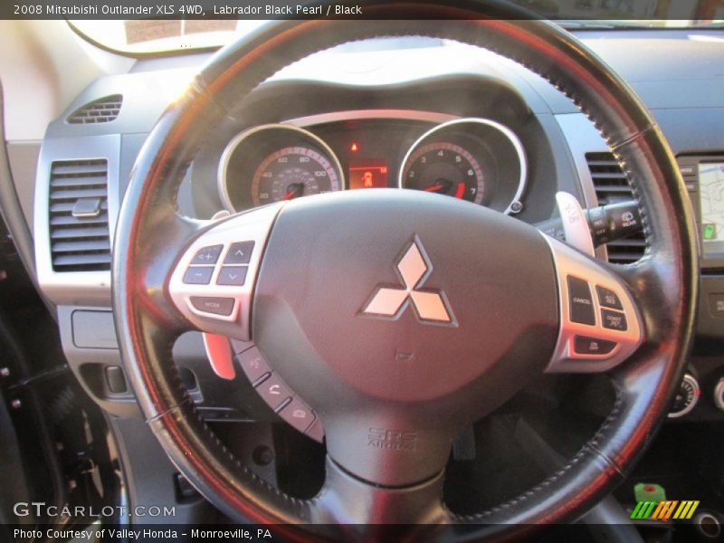 Labrador Black Pearl / Black 2008 Mitsubishi Outlander XLS 4WD