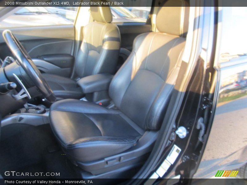 Labrador Black Pearl / Black 2008 Mitsubishi Outlander XLS 4WD