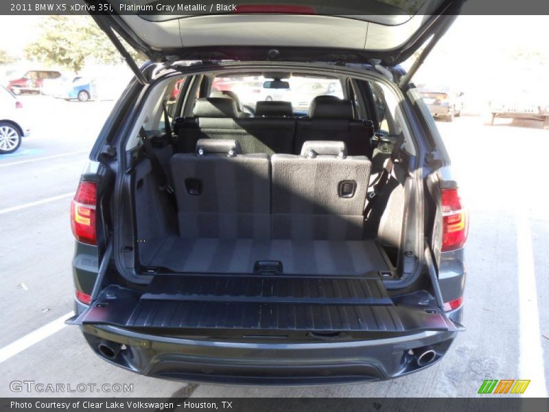 Platinum Gray Metallic / Black 2011 BMW X5 xDrive 35i