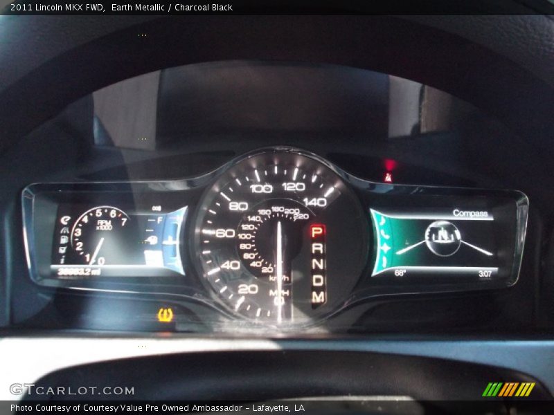 Earth Metallic / Charcoal Black 2011 Lincoln MKX FWD