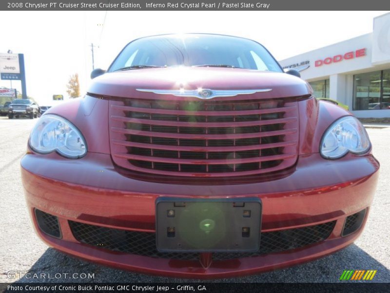 Inferno Red Crystal Pearl / Pastel Slate Gray 2008 Chrysler PT Cruiser Street Cruiser Edition