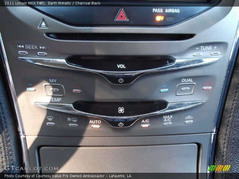 Earth Metallic / Charcoal Black 2011 Lincoln MKX FWD