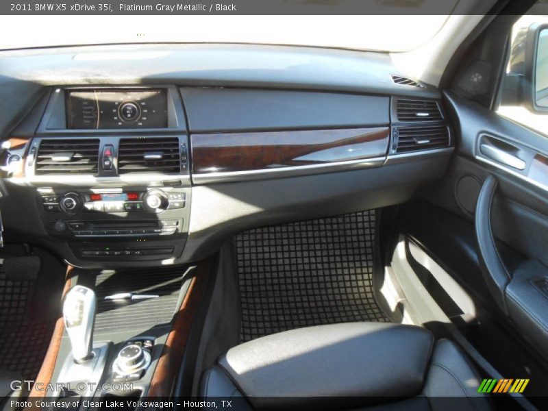 Platinum Gray Metallic / Black 2011 BMW X5 xDrive 35i