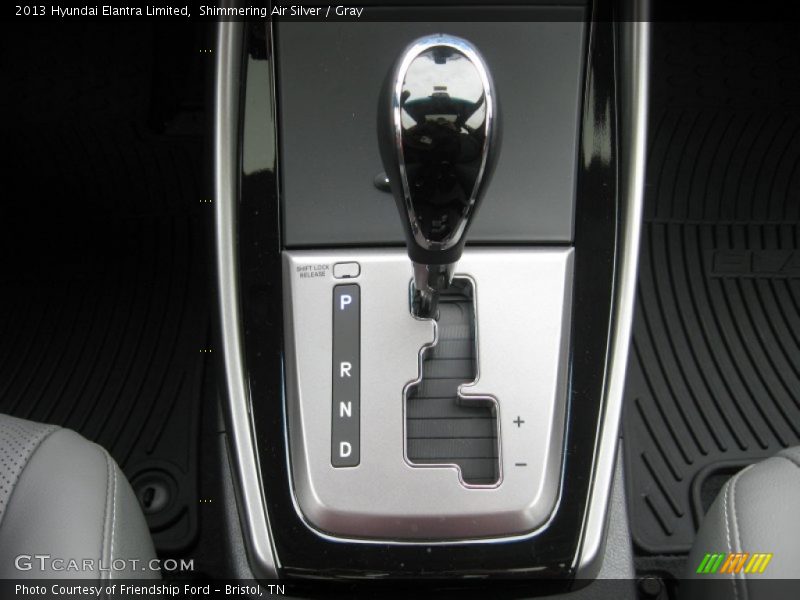 Shimmering Air Silver / Gray 2013 Hyundai Elantra Limited