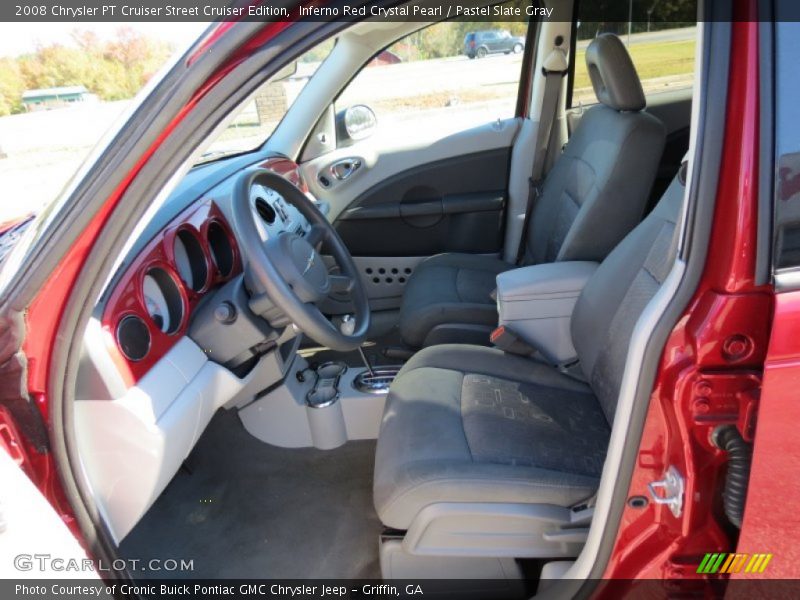 Inferno Red Crystal Pearl / Pastel Slate Gray 2008 Chrysler PT Cruiser Street Cruiser Edition