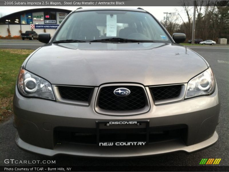 Steel Gray Metallic / Anthracite Black 2006 Subaru Impreza 2.5i Wagon