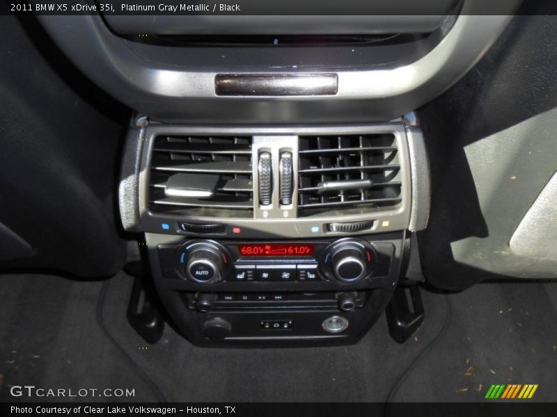 Platinum Gray Metallic / Black 2011 BMW X5 xDrive 35i