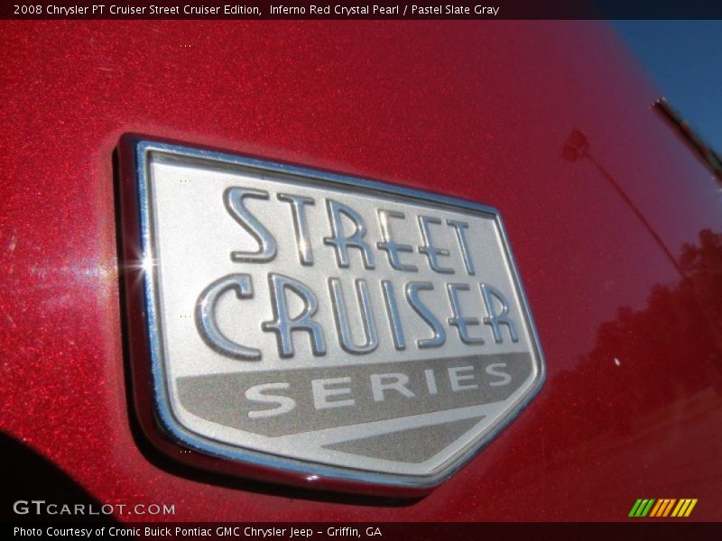 Inferno Red Crystal Pearl / Pastel Slate Gray 2008 Chrysler PT Cruiser Street Cruiser Edition
