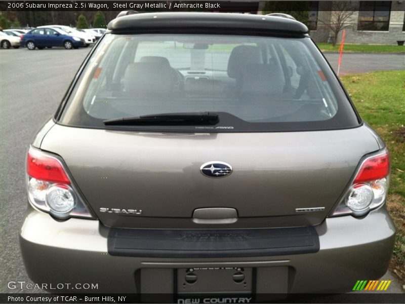 Steel Gray Metallic / Anthracite Black 2006 Subaru Impreza 2.5i Wagon