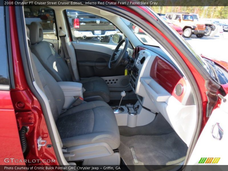 Inferno Red Crystal Pearl / Pastel Slate Gray 2008 Chrysler PT Cruiser Street Cruiser Edition