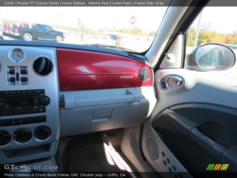 Inferno Red Crystal Pearl / Pastel Slate Gray 2008 Chrysler PT Cruiser Street Cruiser Edition