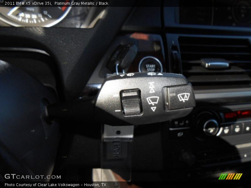 Platinum Gray Metallic / Black 2011 BMW X5 xDrive 35i
