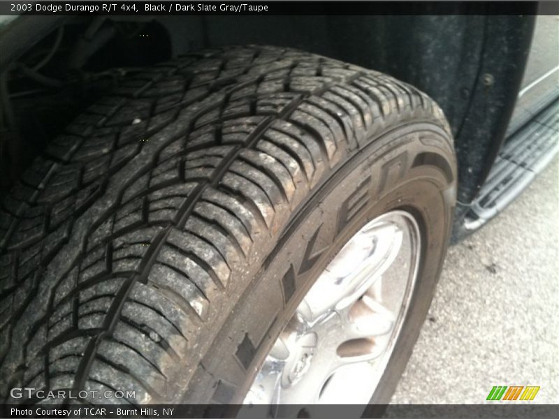 Black / Dark Slate Gray/Taupe 2003 Dodge Durango R/T 4x4