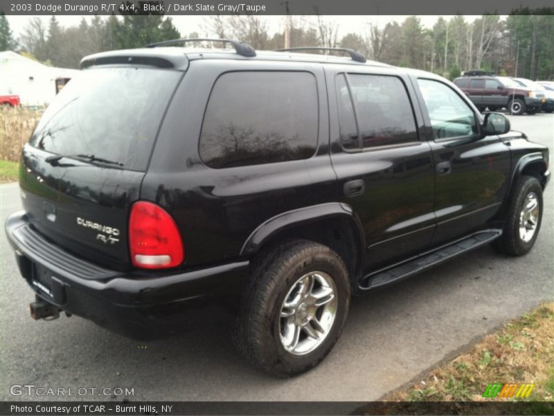 Black / Dark Slate Gray/Taupe 2003 Dodge Durango R/T 4x4