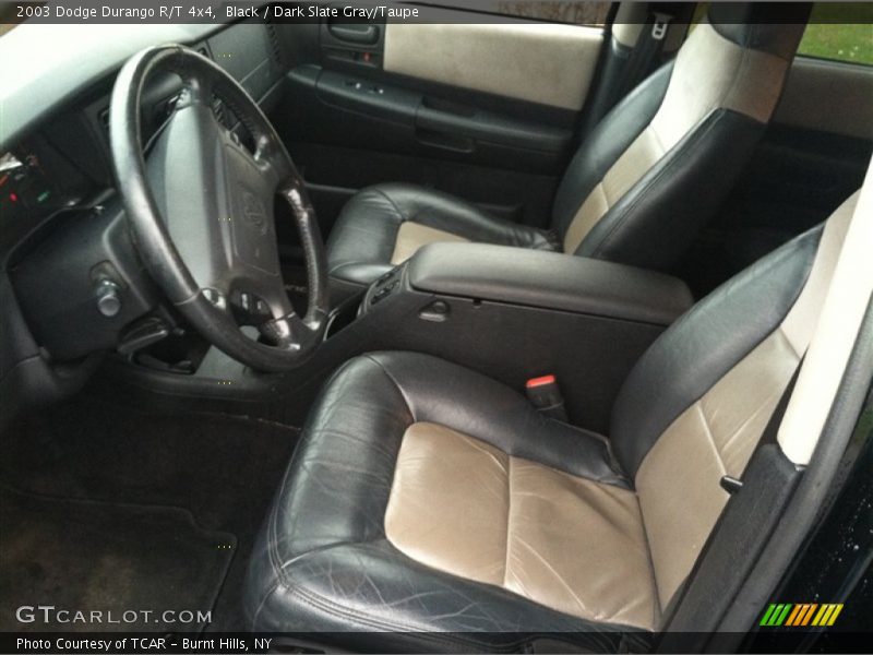 Black / Dark Slate Gray/Taupe 2003 Dodge Durango R/T 4x4