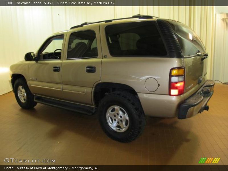 Sunset Gold Metallic / Medium Oak 2000 Chevrolet Tahoe LS 4x4