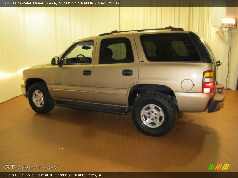 Sunset Gold Metallic / Medium Oak 2000 Chevrolet Tahoe LS 4x4