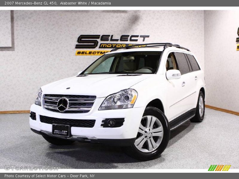 Alabaster White / Macadamia 2007 Mercedes-Benz GL 450