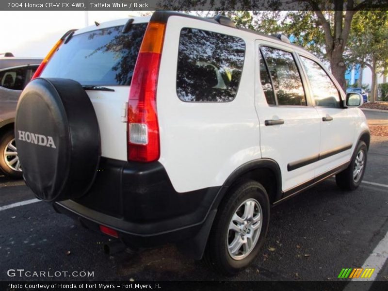 Taffeta White / Black 2004 Honda CR-V EX 4WD