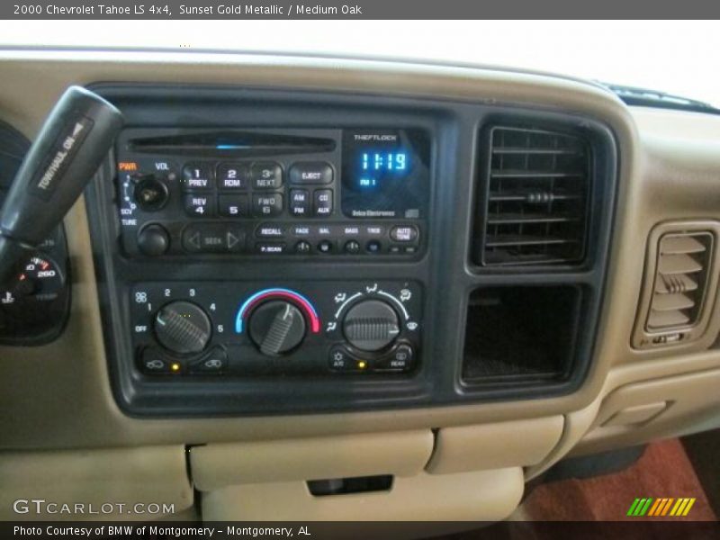 Sunset Gold Metallic / Medium Oak 2000 Chevrolet Tahoe LS 4x4