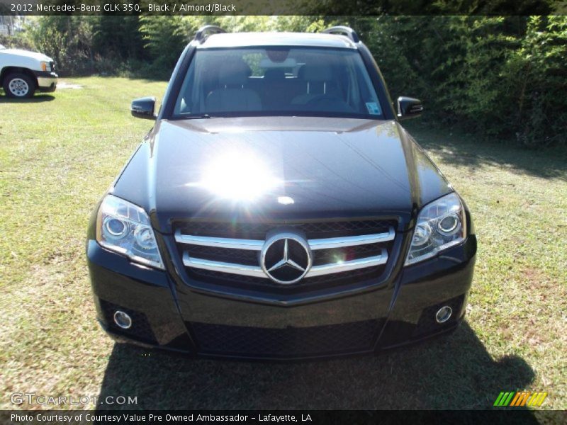 Black / Almond/Black 2012 Mercedes-Benz GLK 350