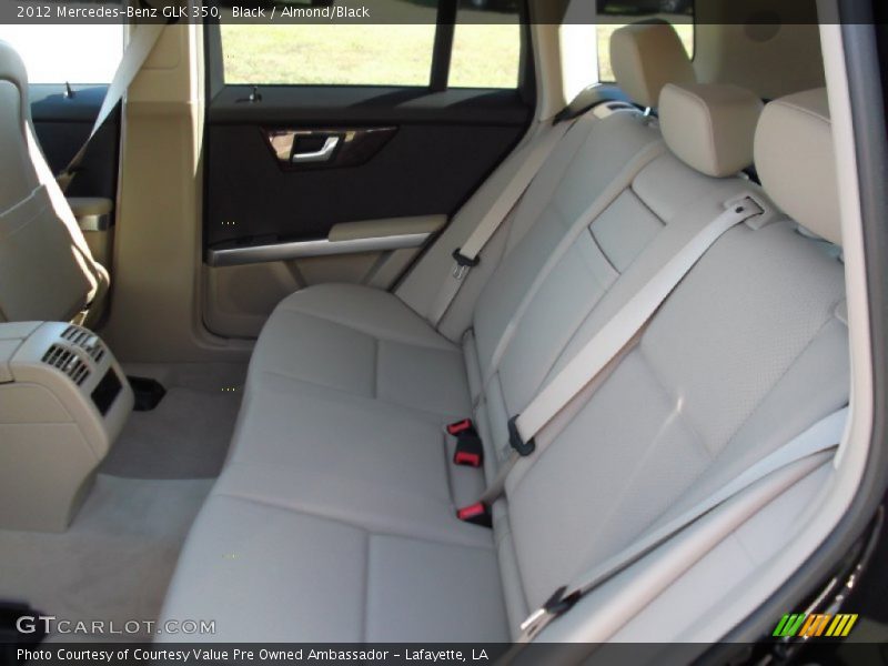 Black / Almond/Black 2012 Mercedes-Benz GLK 350