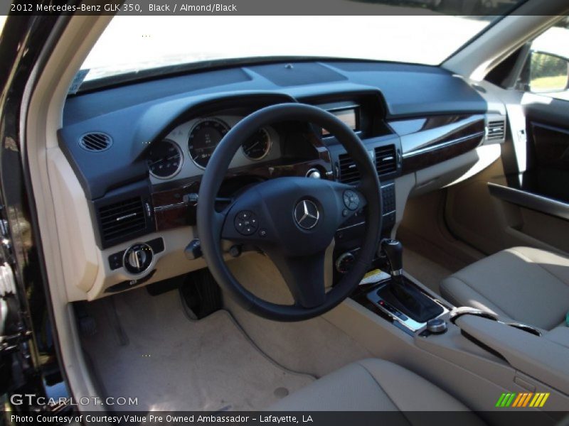 Black / Almond/Black 2012 Mercedes-Benz GLK 350