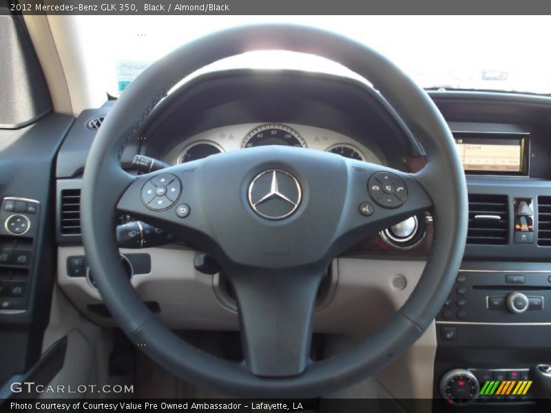 Black / Almond/Black 2012 Mercedes-Benz GLK 350