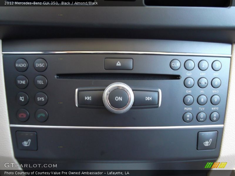 Black / Almond/Black 2012 Mercedes-Benz GLK 350