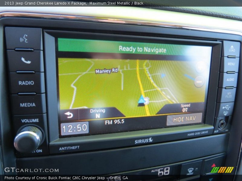Maximum Steel Metallic / Black 2013 Jeep Grand Cherokee Laredo X Package
