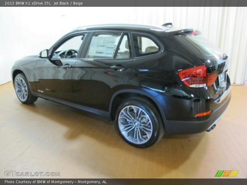 Jet Black / Beige 2013 BMW X1 xDrive 35i