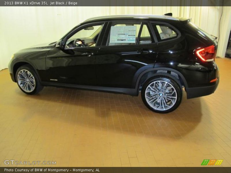 Jet Black / Beige 2013 BMW X1 xDrive 35i