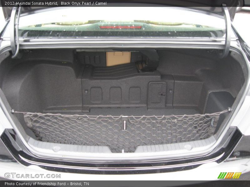 Black Onyx Pearl / Camel 2012 Hyundai Sonata Hybrid