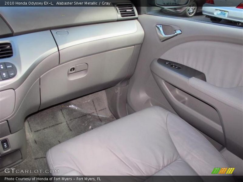 Alabaster Silver Metallic / Gray 2010 Honda Odyssey EX-L