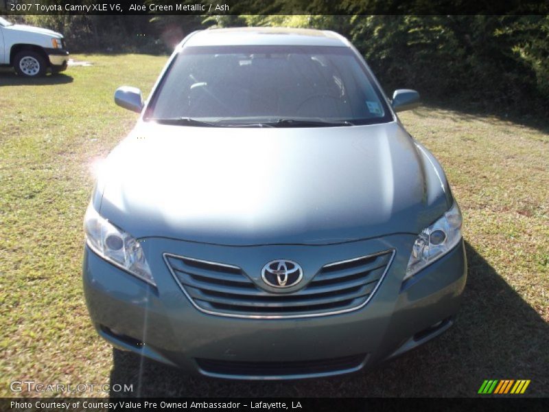 Aloe Green Metallic / Ash 2007 Toyota Camry XLE V6