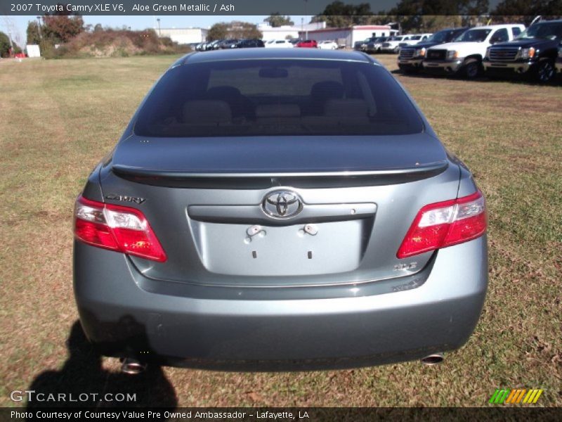 Aloe Green Metallic / Ash 2007 Toyota Camry XLE V6