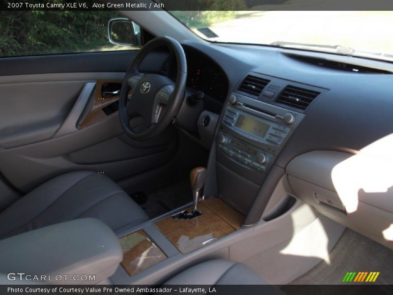 Aloe Green Metallic / Ash 2007 Toyota Camry XLE V6