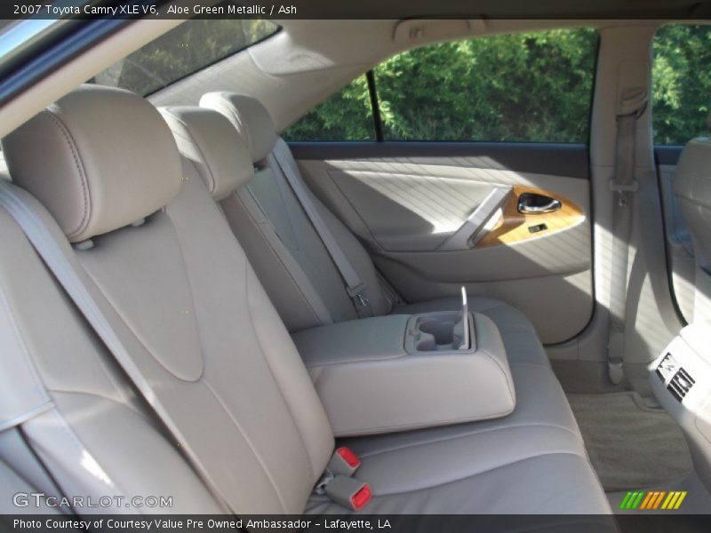 Aloe Green Metallic / Ash 2007 Toyota Camry XLE V6