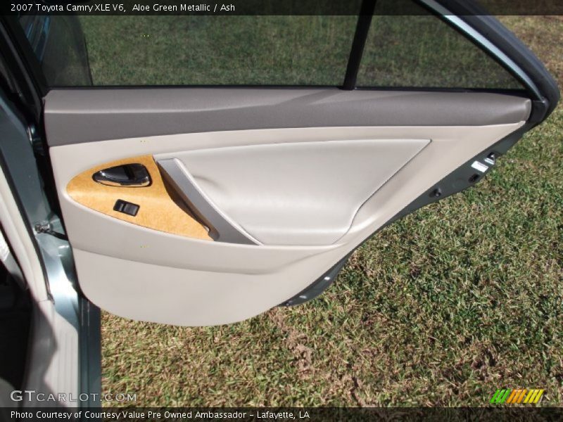Aloe Green Metallic / Ash 2007 Toyota Camry XLE V6