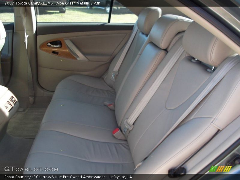 Aloe Green Metallic / Ash 2007 Toyota Camry XLE V6