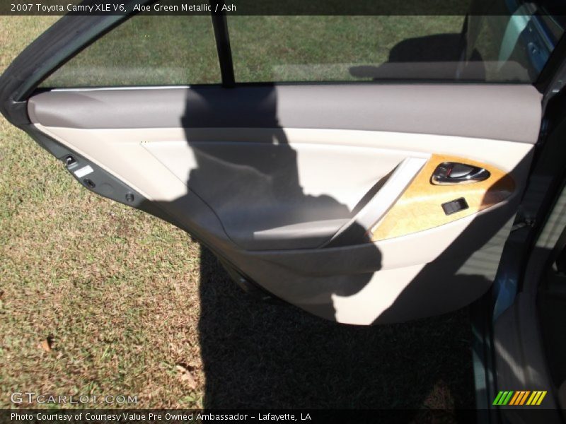 Aloe Green Metallic / Ash 2007 Toyota Camry XLE V6