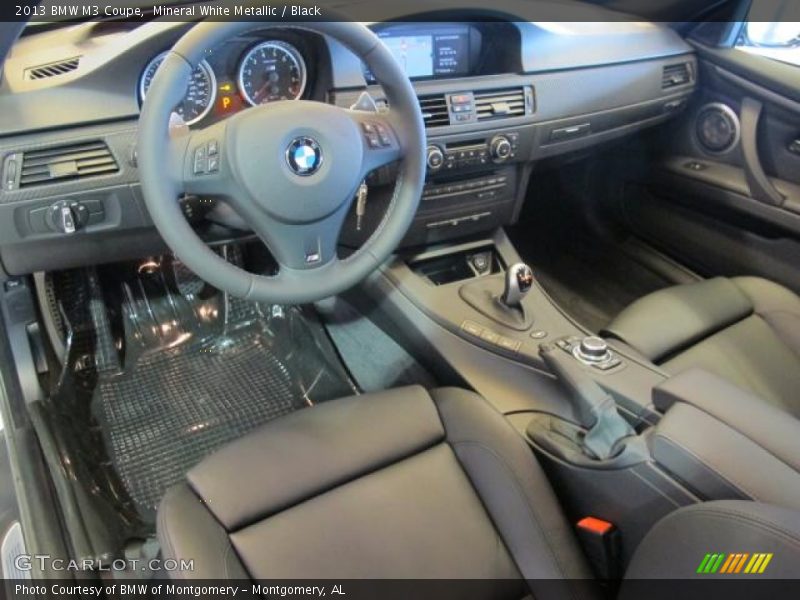 Black Interior - 2013 M3 Coupe 