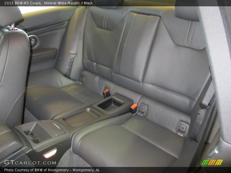 Rear Seat of 2013 M3 Coupe