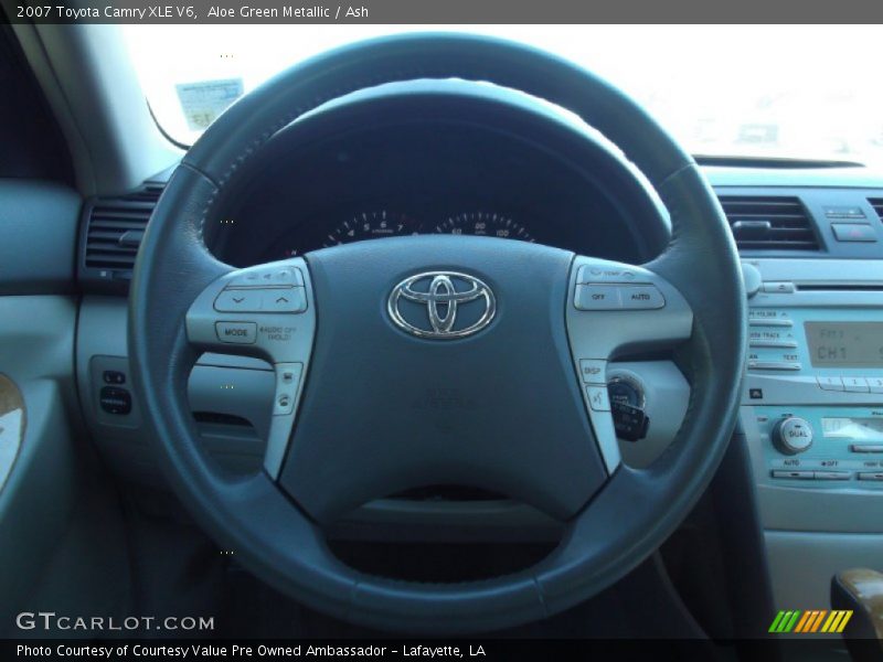 Aloe Green Metallic / Ash 2007 Toyota Camry XLE V6