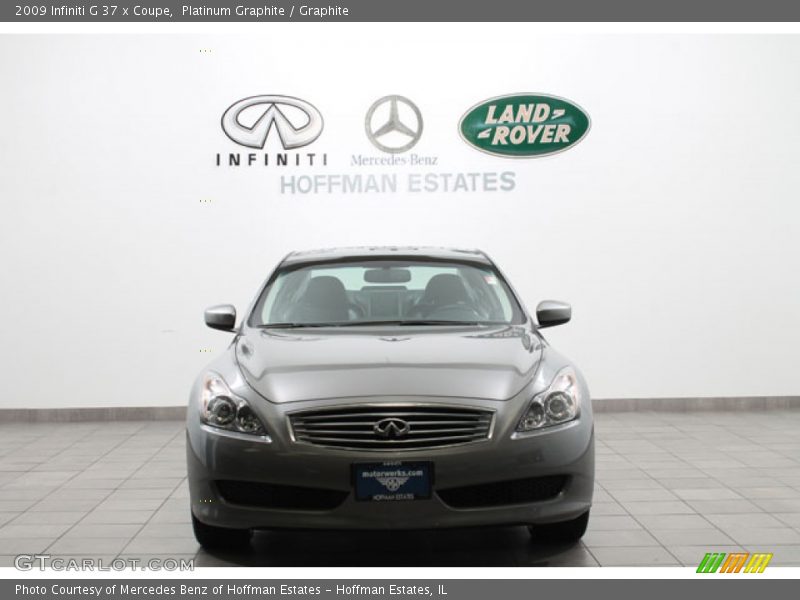 Platinum Graphite / Graphite 2009 Infiniti G 37 x Coupe