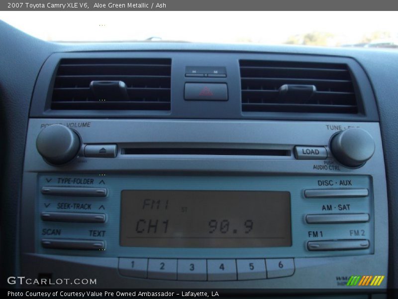 Aloe Green Metallic / Ash 2007 Toyota Camry XLE V6