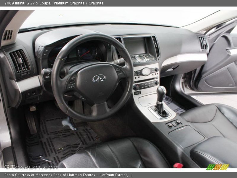 Platinum Graphite / Graphite 2009 Infiniti G 37 x Coupe